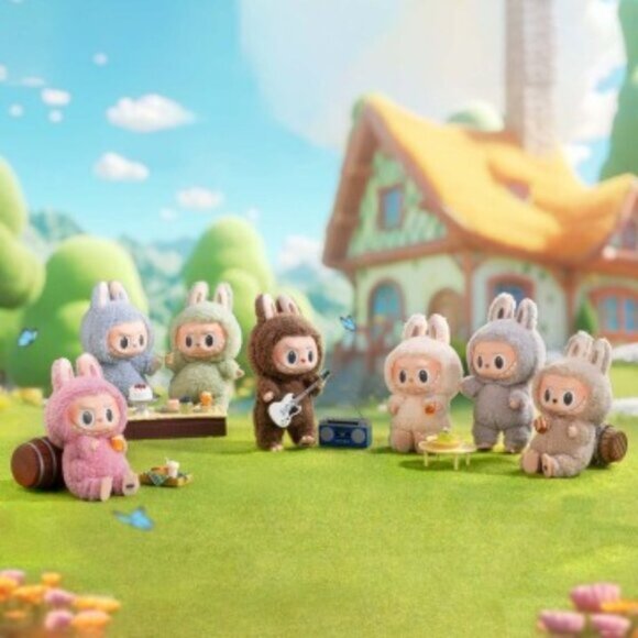 Pop Mart Authentic Labubu The Monsters - Exciting Macaron Vinyl Face Blind Box - Picture 3 of 8